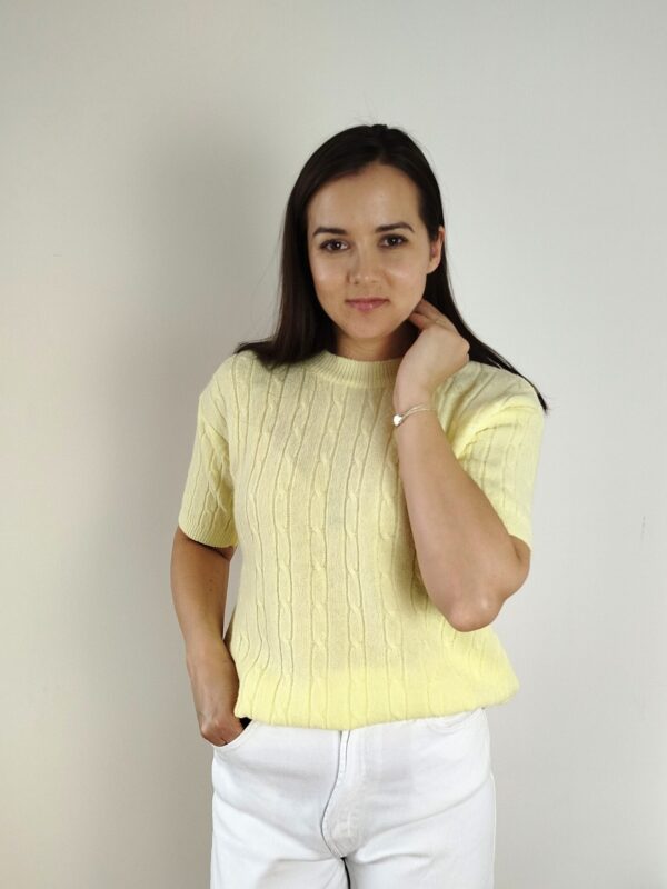 Pulóver s krátkym rukávom