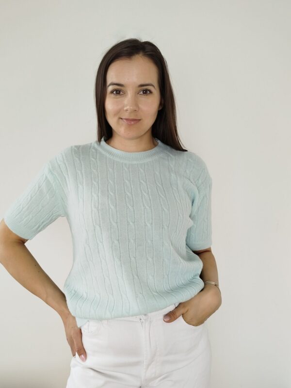 Pulóver s krátkym rukávom